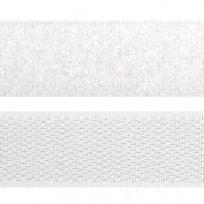 Velcro adhésif Blanc 50mm