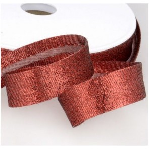 Biais Métal Rouge 