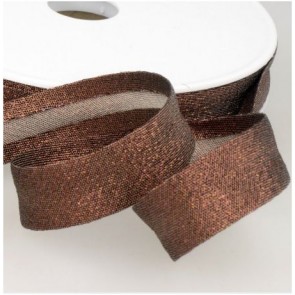 Biais Métal Marron