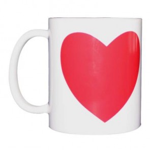 Mug magique coeur
