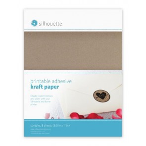 Paper kraft adhésif imprimable