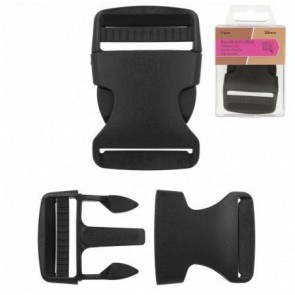 Boucle Anti-glisse Noir 38mm