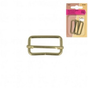 Boucles de réglage 32mm Or