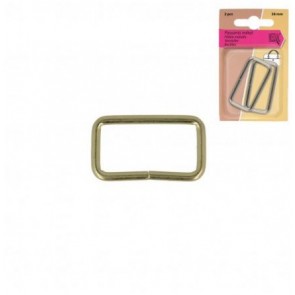 Passants métal 32mm Or