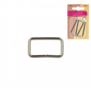 Passants métal 32mm Argent