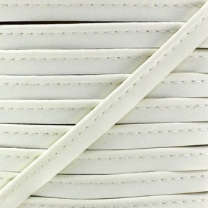 Passepoil Simili Cuir Écru 