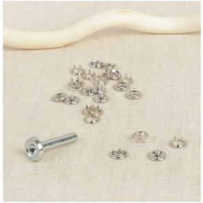 Pressions + outil en Argent  9,5mm