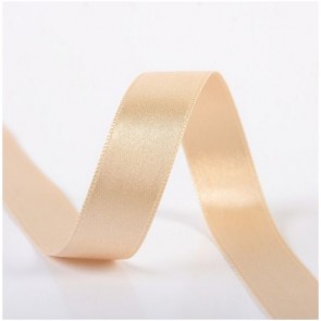 Ruban Satin Double Face 10mm - Beige