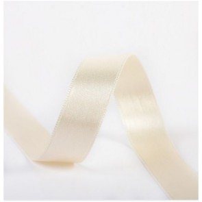 Ruban Satin Double Face 15mm - Écru