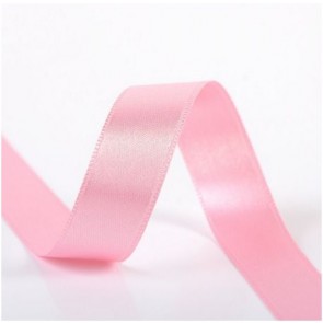 Ruban Satin Double Face 6mm - Rose Clair
