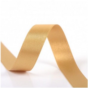 Ruban Satin Double Face 6mm - Jaune Or