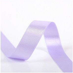 Ruban Satin Double Face 15mm - Mauve Clair