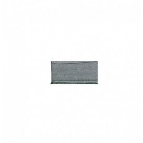 Ruban Mousseline 4cm - Gris Moyen