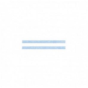 Petit Ruban Mousseline - Bleu Ciel