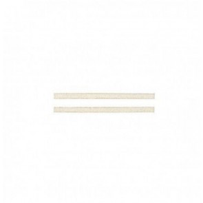 Petit Ruban Mousseline - Marron Gris 