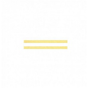 Petit Ruban Mousseline - Jaune