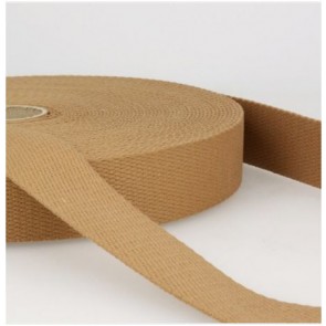 Sangle Coton - Beige Foncé