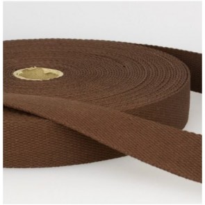 Sangle Coton - Marron Foncé