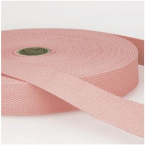 Sangle Coton - Rose Clair