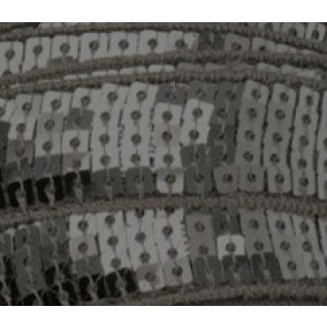 Galon Sequin - Gris Noir