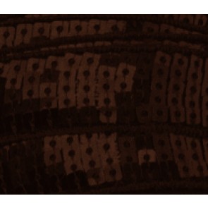Galon Sequin - Marron Café