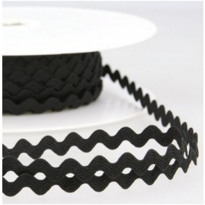 Serpentines 8mm  - Noir 
