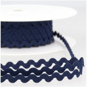 Serpentines 8mm - Bleu Marine