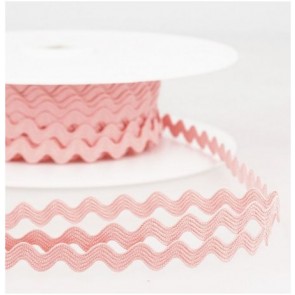 Serpentines 8mm - Rose Clair