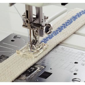 Pied transparent bourdon "F"